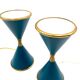 Angelo Lelii, two 'Clessidra' table lamps, Arredoluce, Milan Italy, 1960