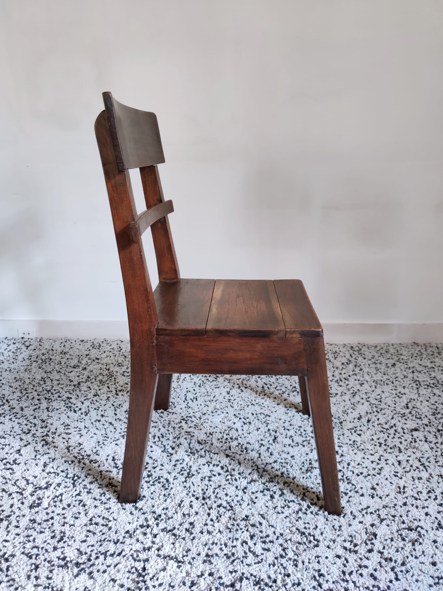 Pair of wooden chairs