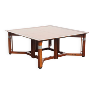 table basse carrée art