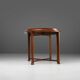 Luxurious Art Deco coffee table in root wood veneer, France, 1930s