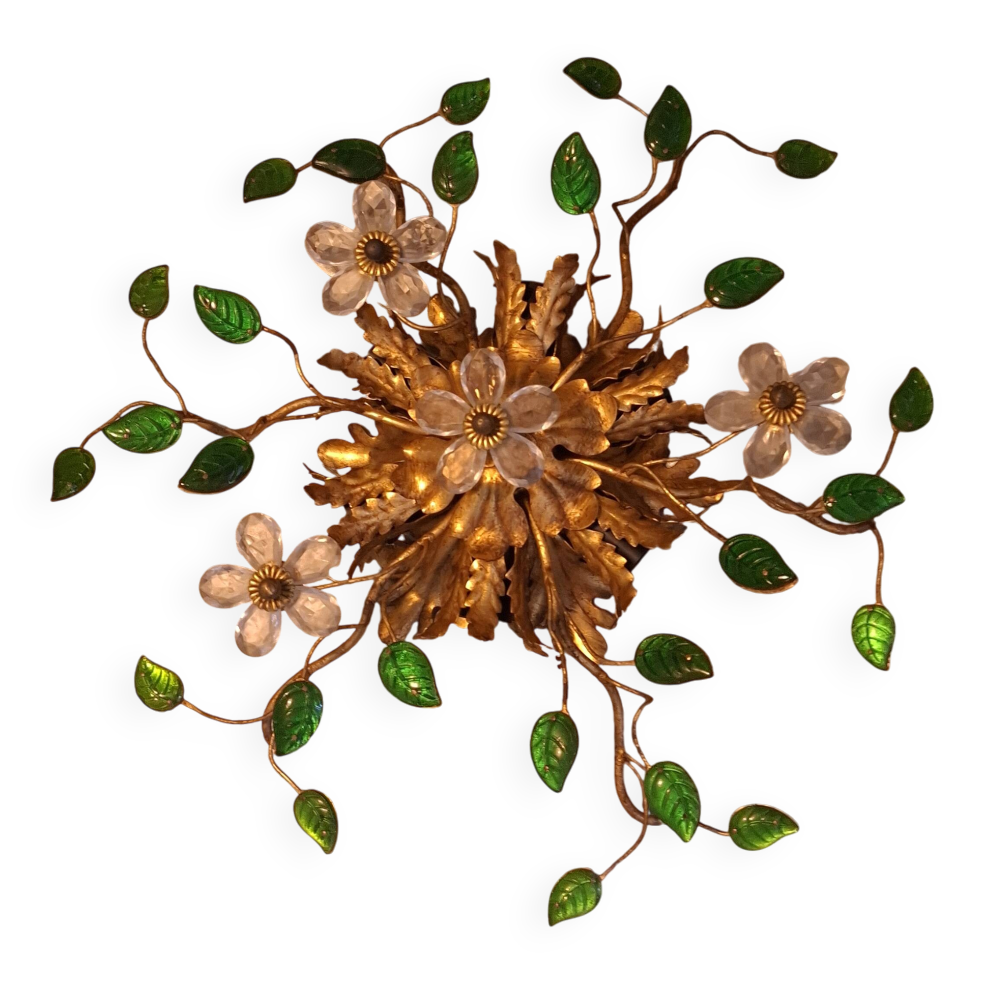 Murano ceiling light by Banci Firenze