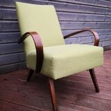 Pair of vintage Czech armchairs, Scandinavian style, 50s