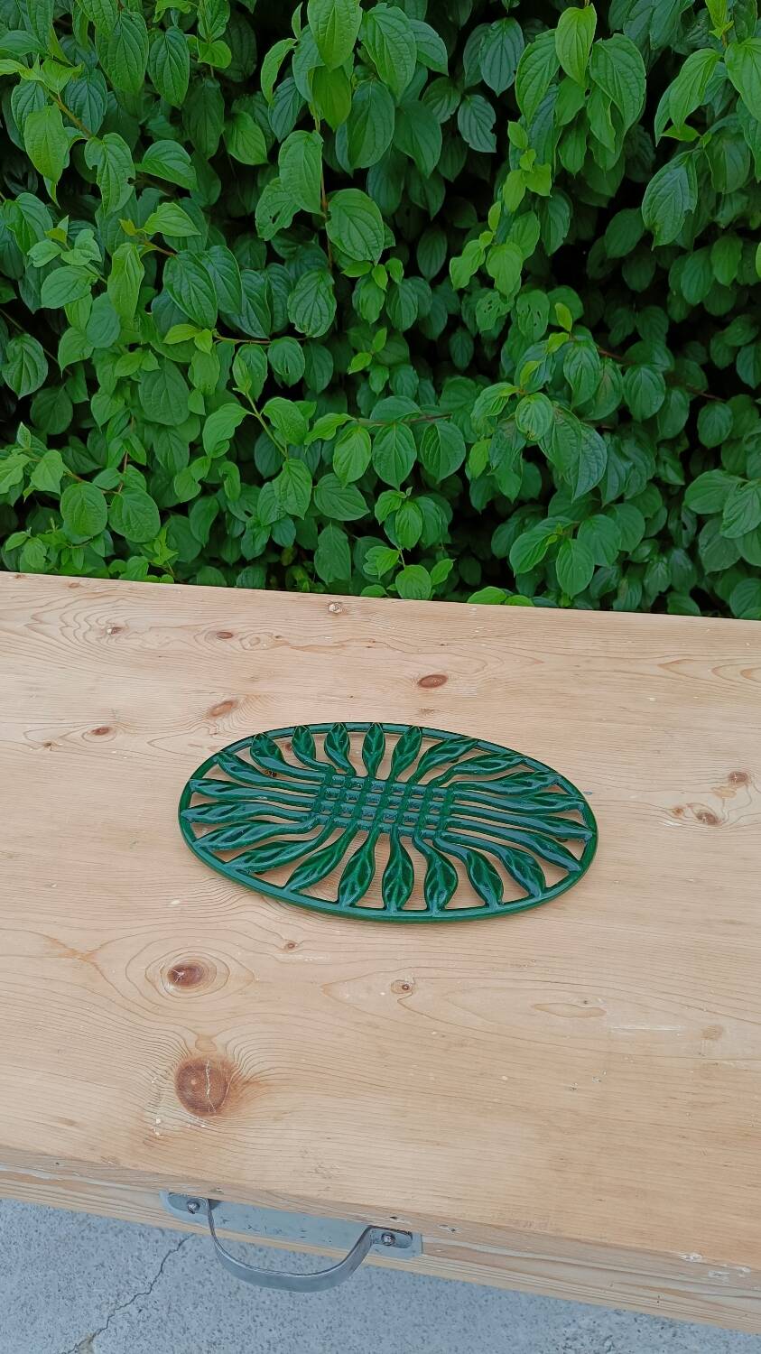 Cast iron trivet
