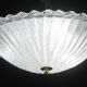 Charming Italian Trasparent Murano Glass Ceiling Fixture, Murano, 1960