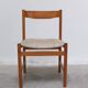 Ensemble de 6 chaises de salle à manger en chêne par Meubelatelier Vanda Watervliet, années 1960.