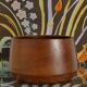 Mid-Century Modern Solid Teak Wood Bowl, Sweden