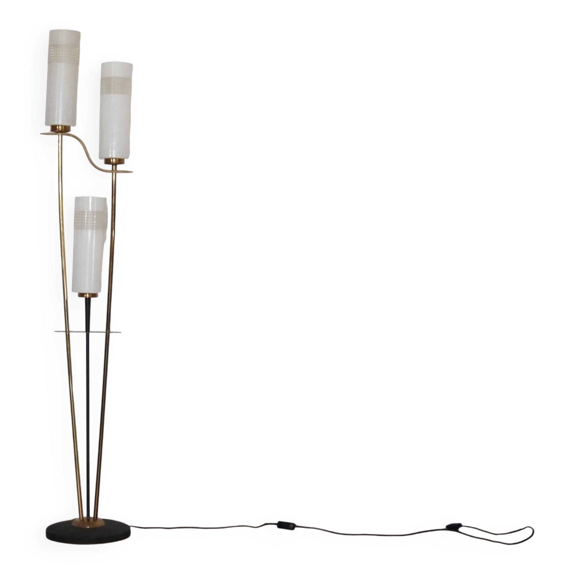 Lampadaire moderniste  à 3 feux 1960