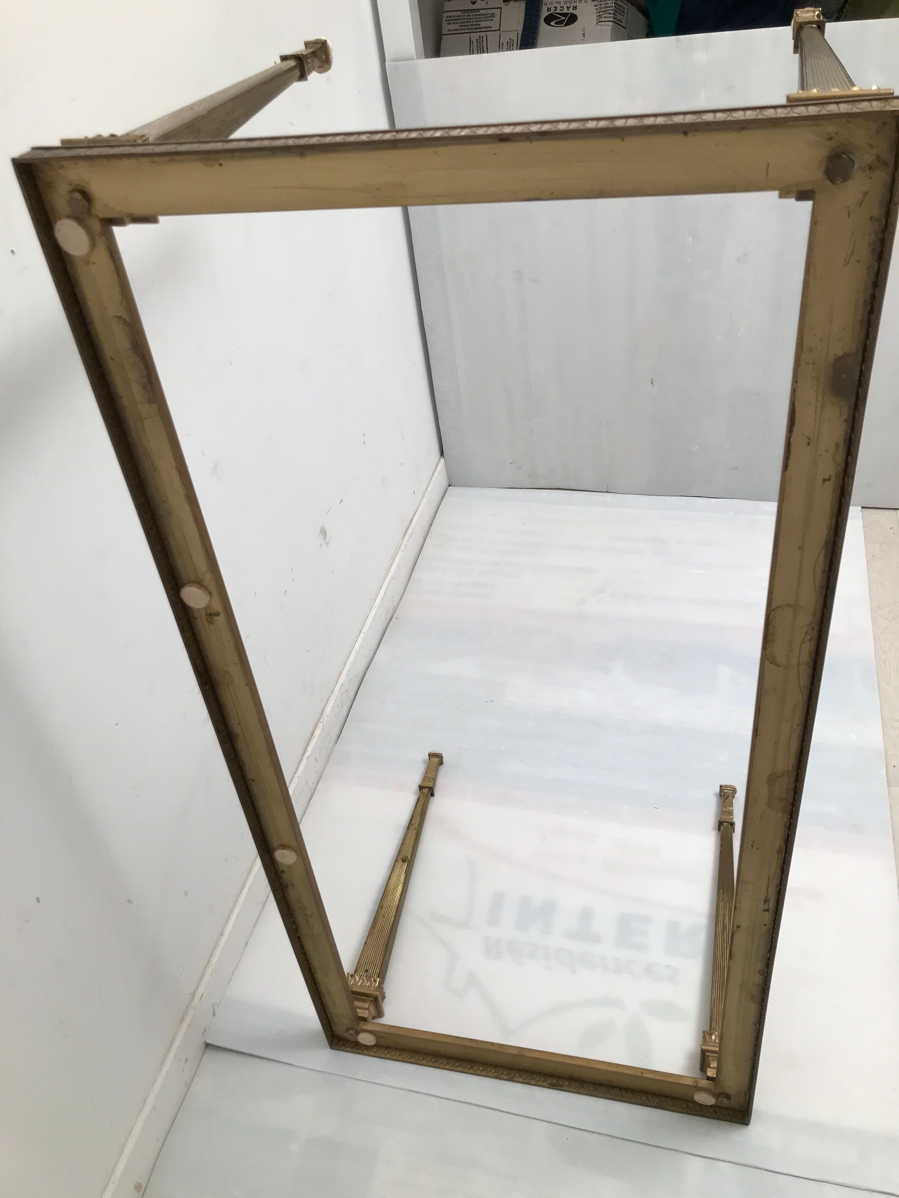 Coffee table in onyx marble 50s-60s