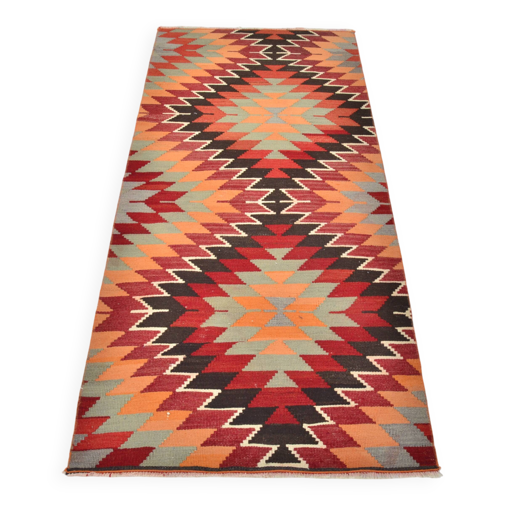 Geometric Anatolian Decorative Kilim Rug sku 3405