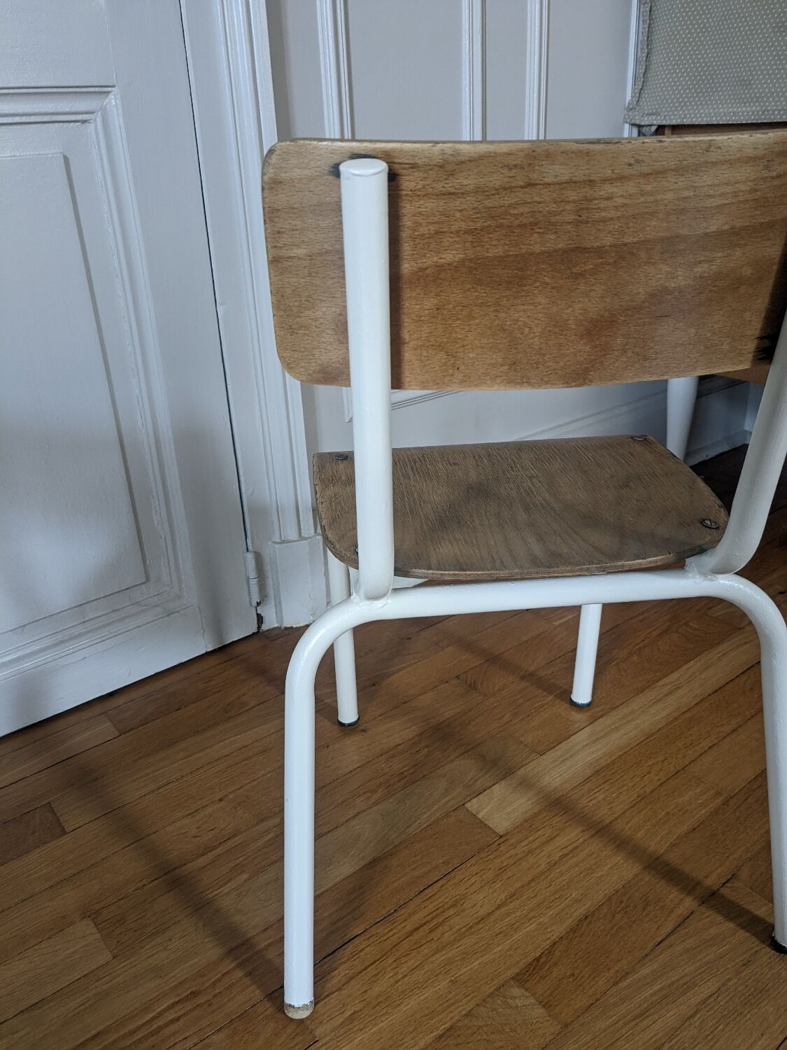 Vintage school chair child