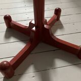 Porte manteau rouge vintage années 80