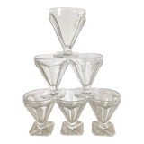 Vintage stemmed glasses