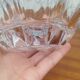 Coupe à Fruits en Cristal Daum France en Forme d'Étoile de Mer, Vintage Années 70s