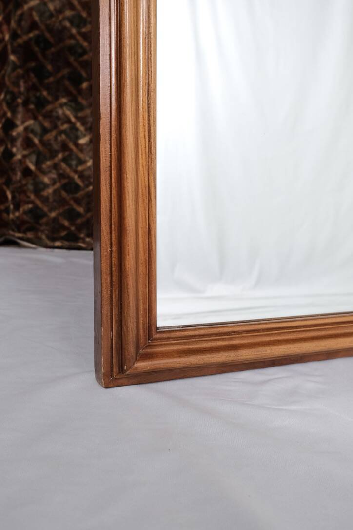 Très grand miroir de style brasserie, France, 1960s