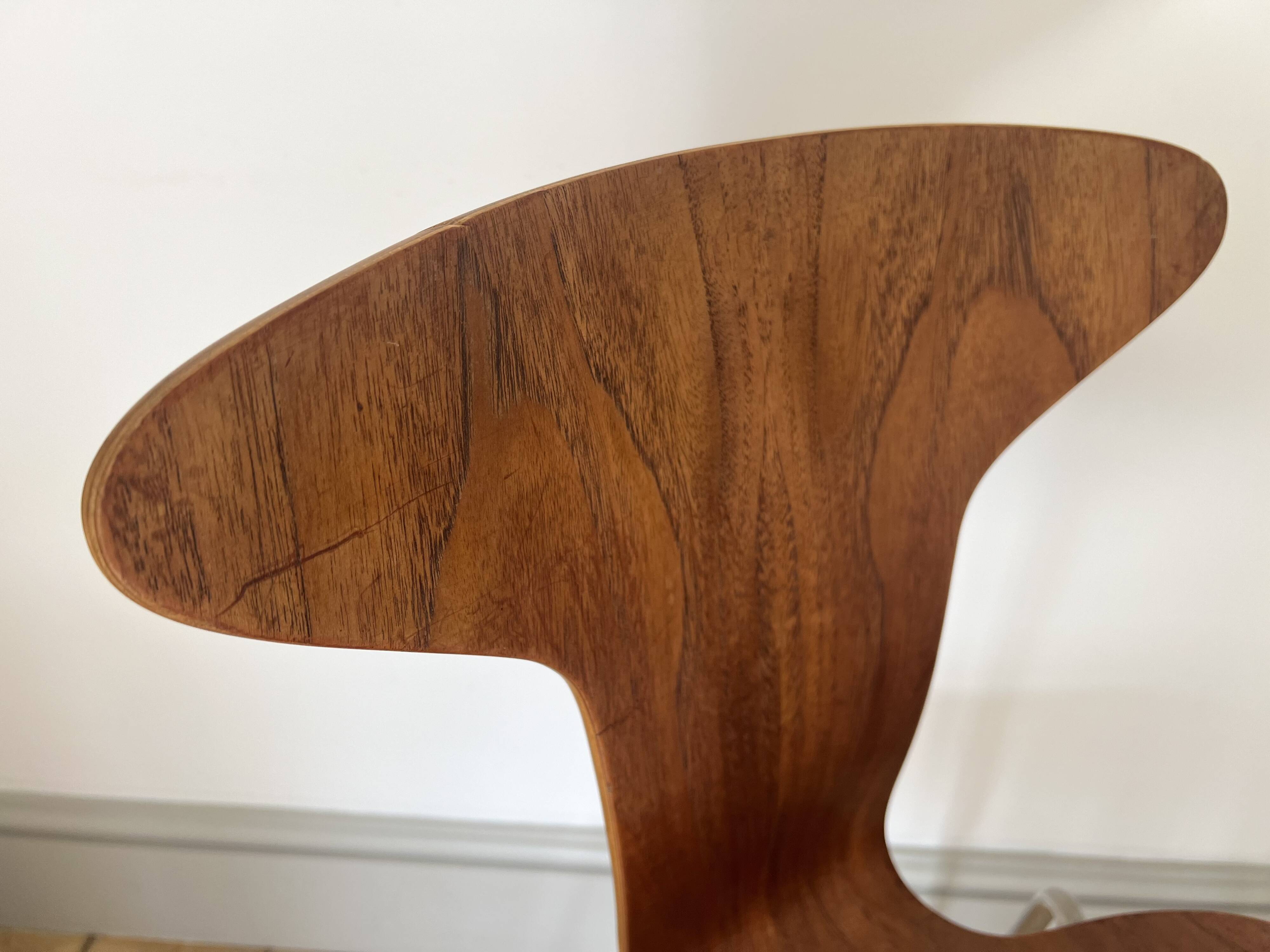 Original danois des années 1960 Arne Jacobsen 3105 / Munkegaard / Mosquito Chair