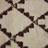 Former Berber carpet Beni Ouarain of the Moroccan Middle Atlas 135x81cm