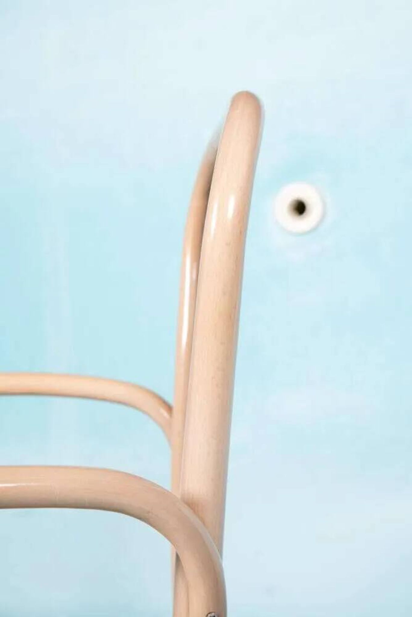 Ensemble de deux fauteuils en bois style Thonet, vintage rétro