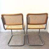 Paire de chaises Cesca Marcel Breuer