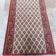 Pure new wool hallway rug Konia model from Lano, Belgium