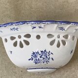 Moustiers ceramic angle sconce