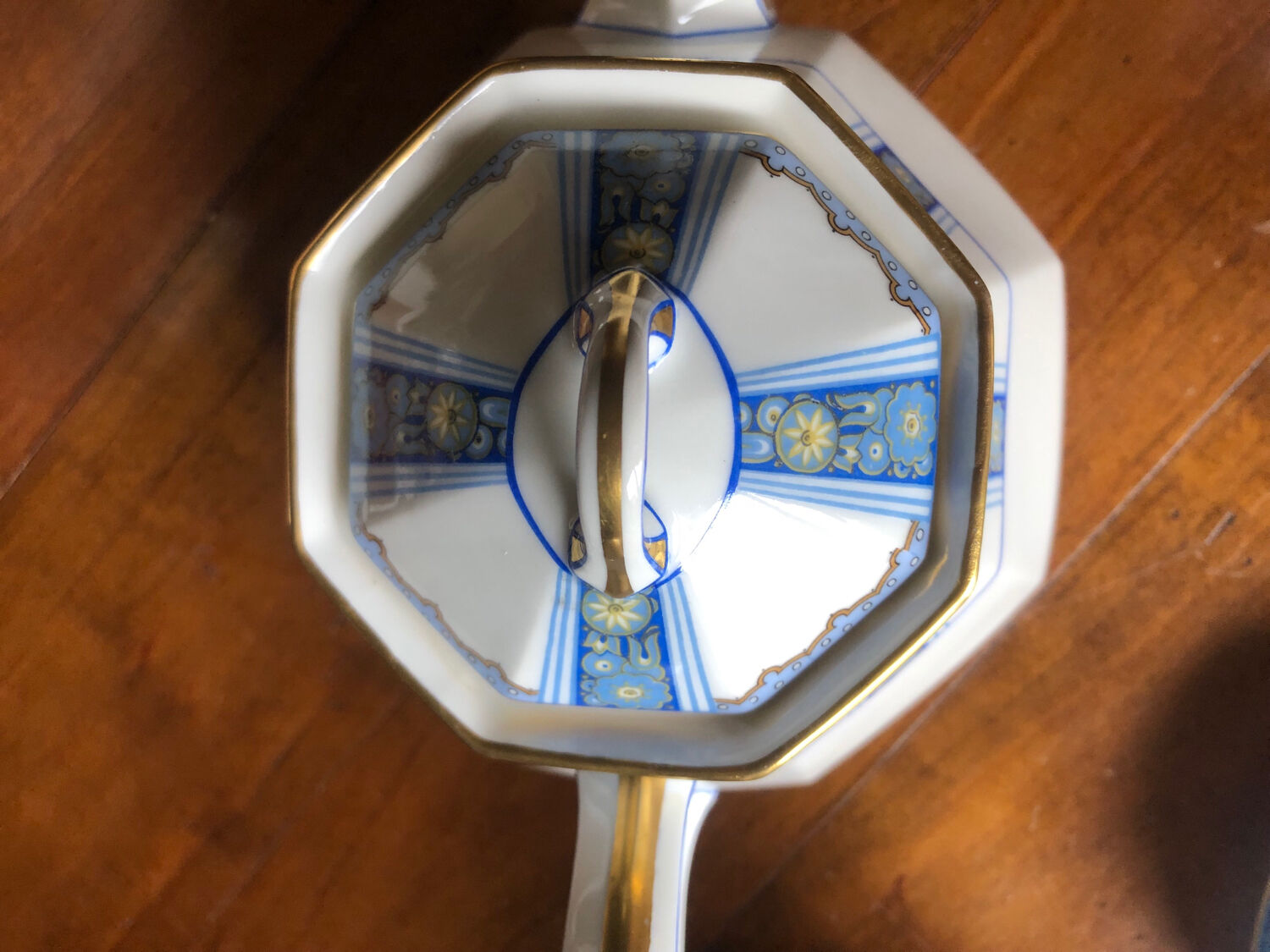 Tea set coffee Limoges porcelain 1910s
