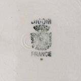 Digoin Sarreguemines powder pink presentation plate