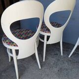 Baumann 4 chairs seagull vintage design