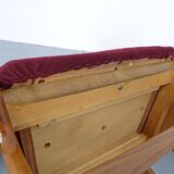 Mid-Century Walnut Dining Chairs, 1960s, Set of 4