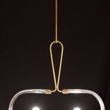 Extraordinary two-cup Art Deco candlestick by Barovier and Toso, 1940s