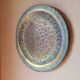 Vintage Moroccan tray in copper metal