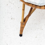 Rattan side chair, Dutch design, 1950’s