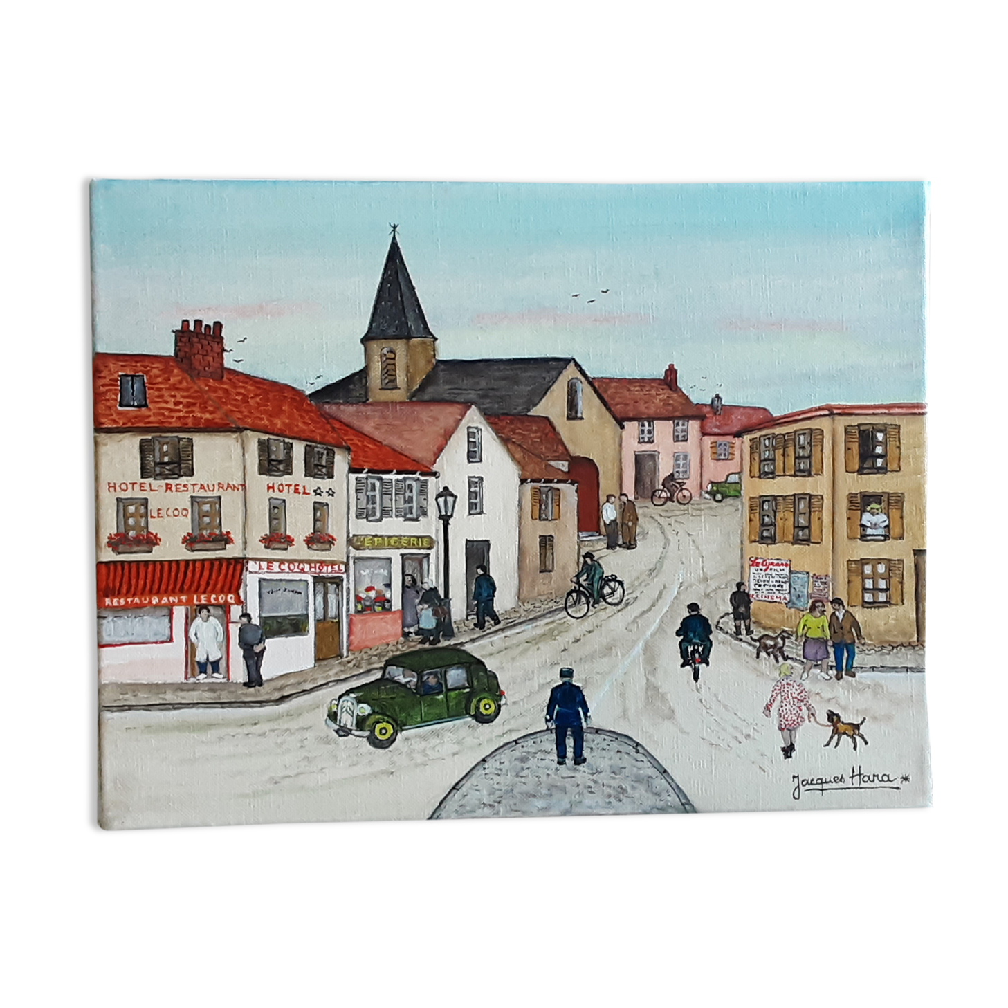 Douce France by Jacques Hara XXth