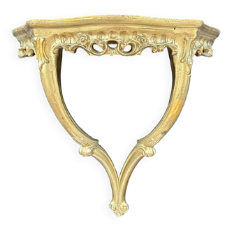 Golden rocaille style console