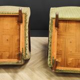 Two mid century armchairs