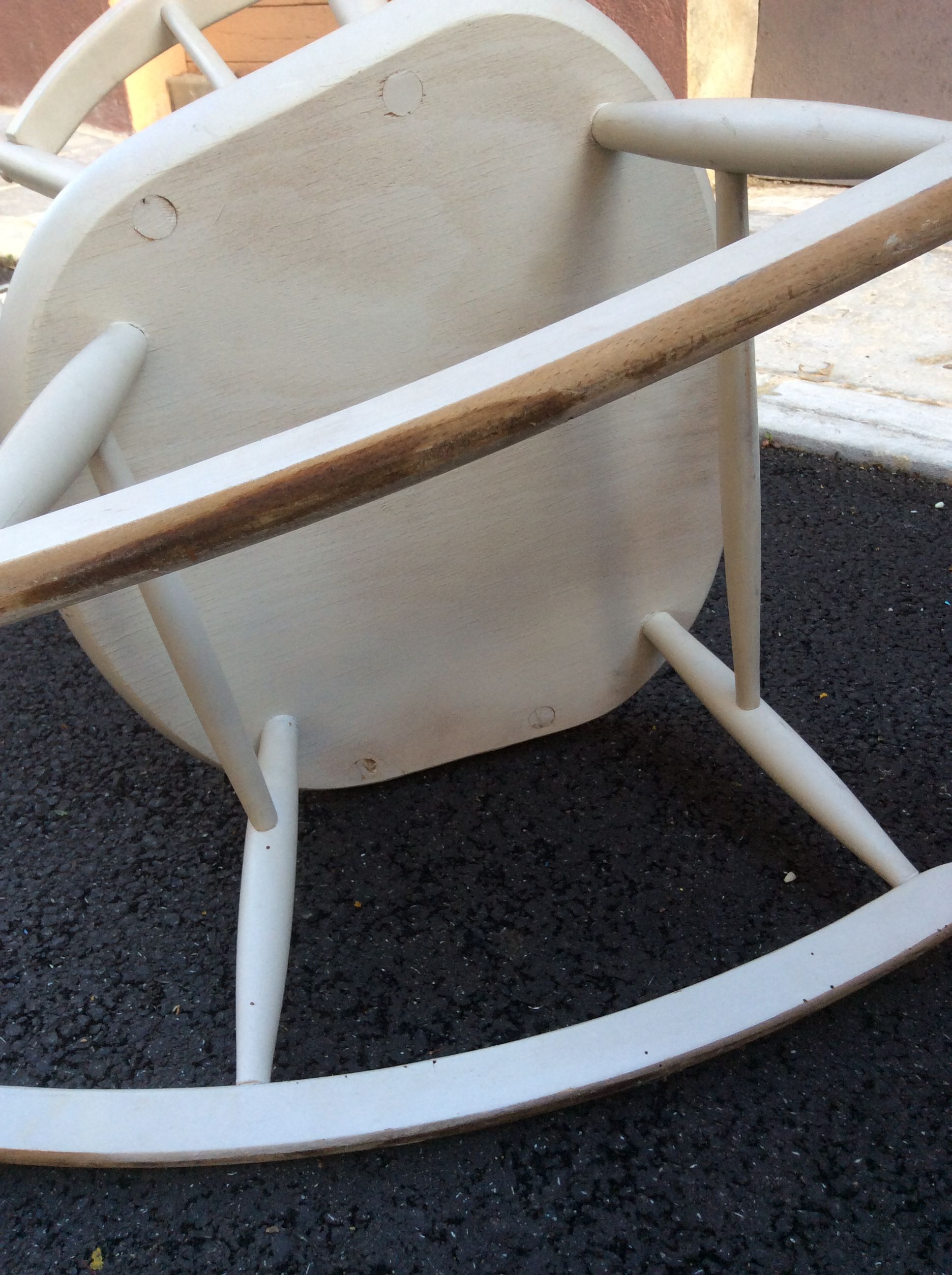 Scandinavian rocking chair 1960 Stol Kamnik