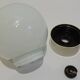 Vintage 1970s wall light pair – White ball wall light – Luminaire