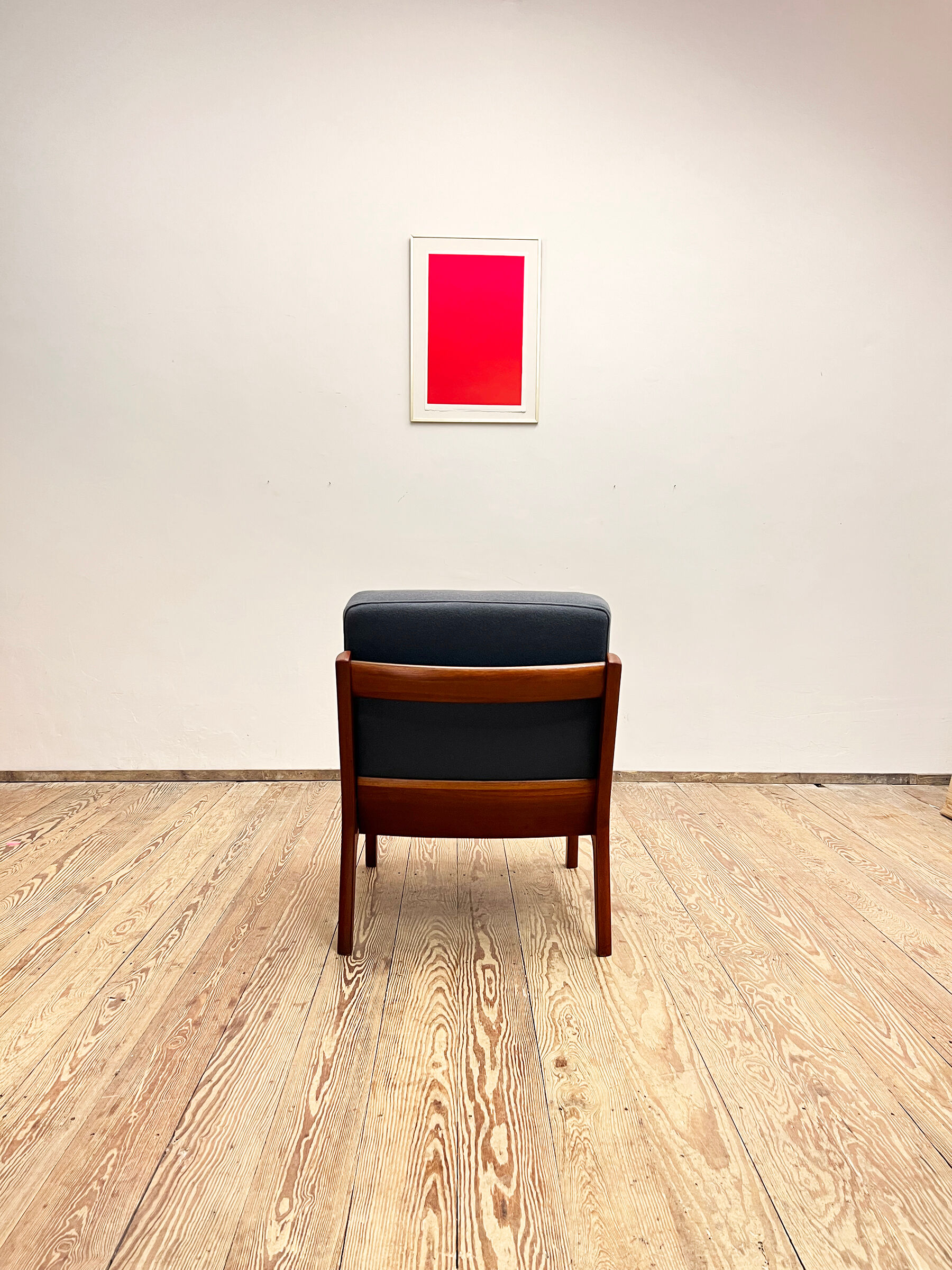 Teak armchair or easy chair by Ole Wanscher for France & Son, Mid Century Modern Danish Design, 1950er