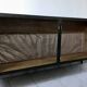 Black forged steel sideboard