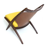 Iconic "Krysset" Chair Design Fredrik Kayser For Gustav Bahus 50s 60s Scandinavian Modern