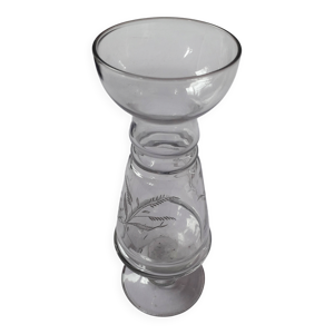 Vase vintage en verre