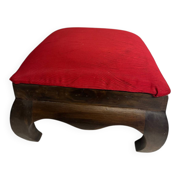 Tabouret pieds asiatiques