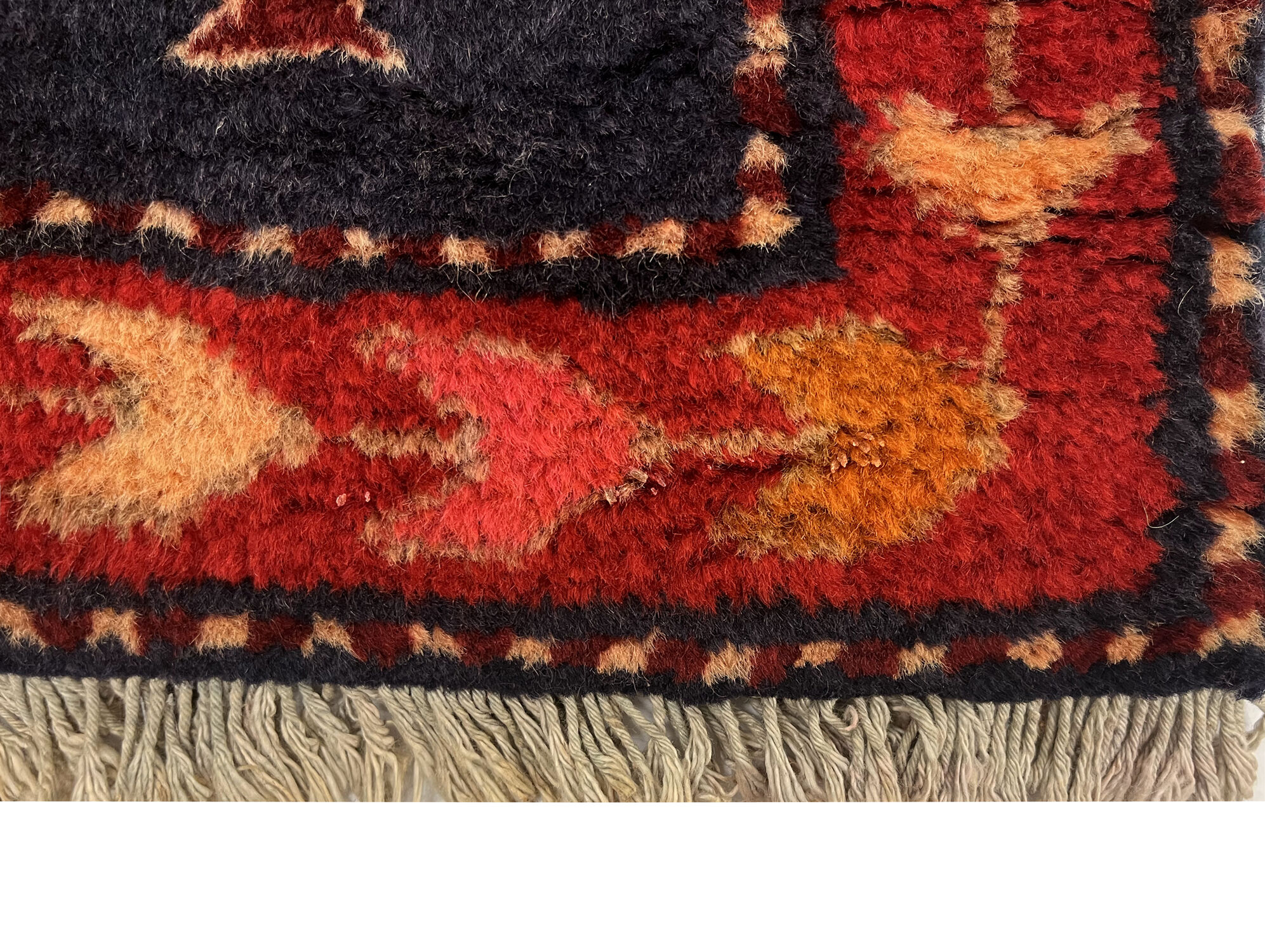 Lankaran persian runner rug handwoven traditional wool area rug - 89x285cm