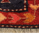 Lankaran persian runner rug handwoven traditional wool area rug - 89x285cm