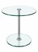 Table basse des années 1970 1980 en chrome et verre au design Space Age