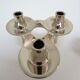 Pair of orion candle holders by fritz nagel and caesar stoffi