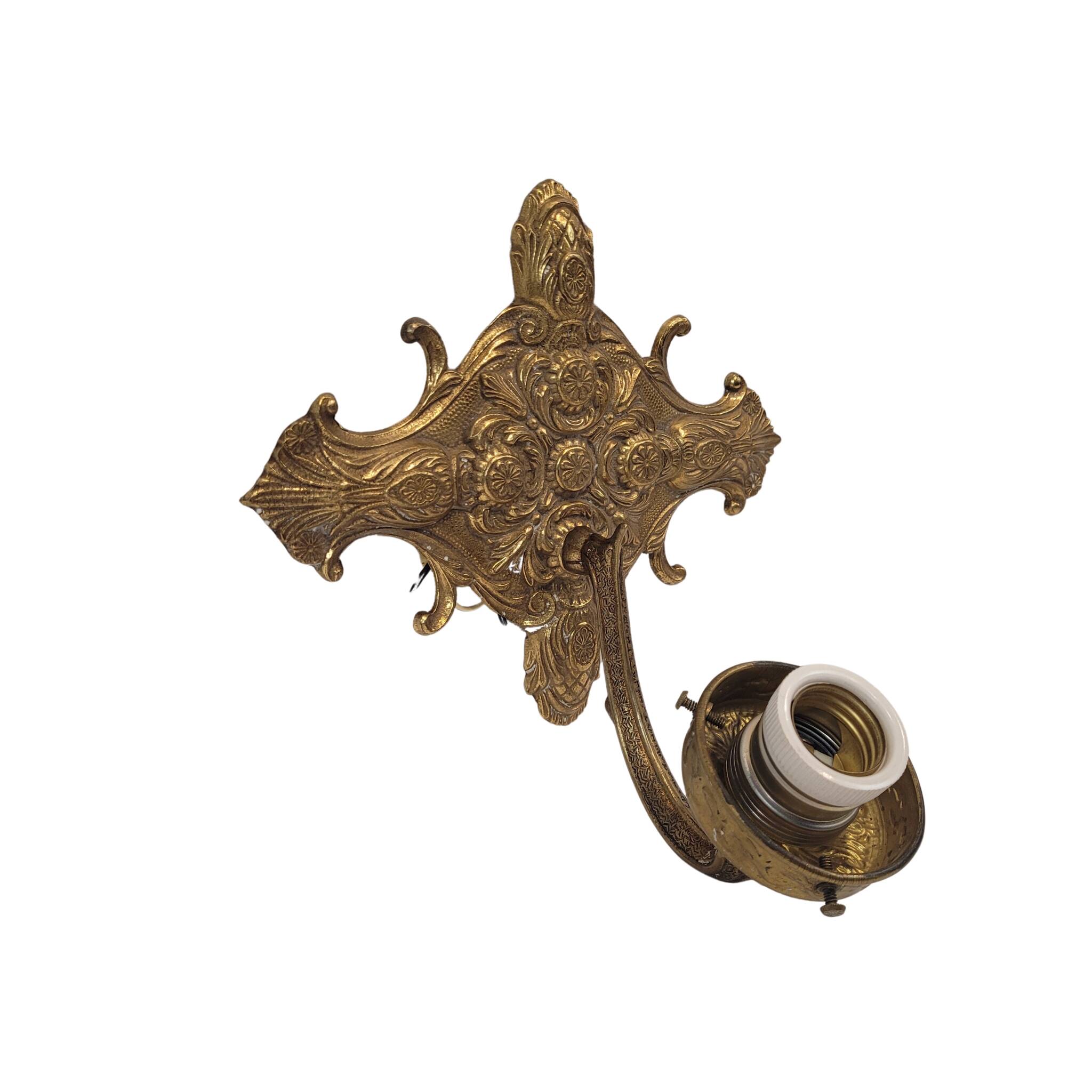 Wall lamp in bronce dorado, style Luis XVI, pp. s. XX – France