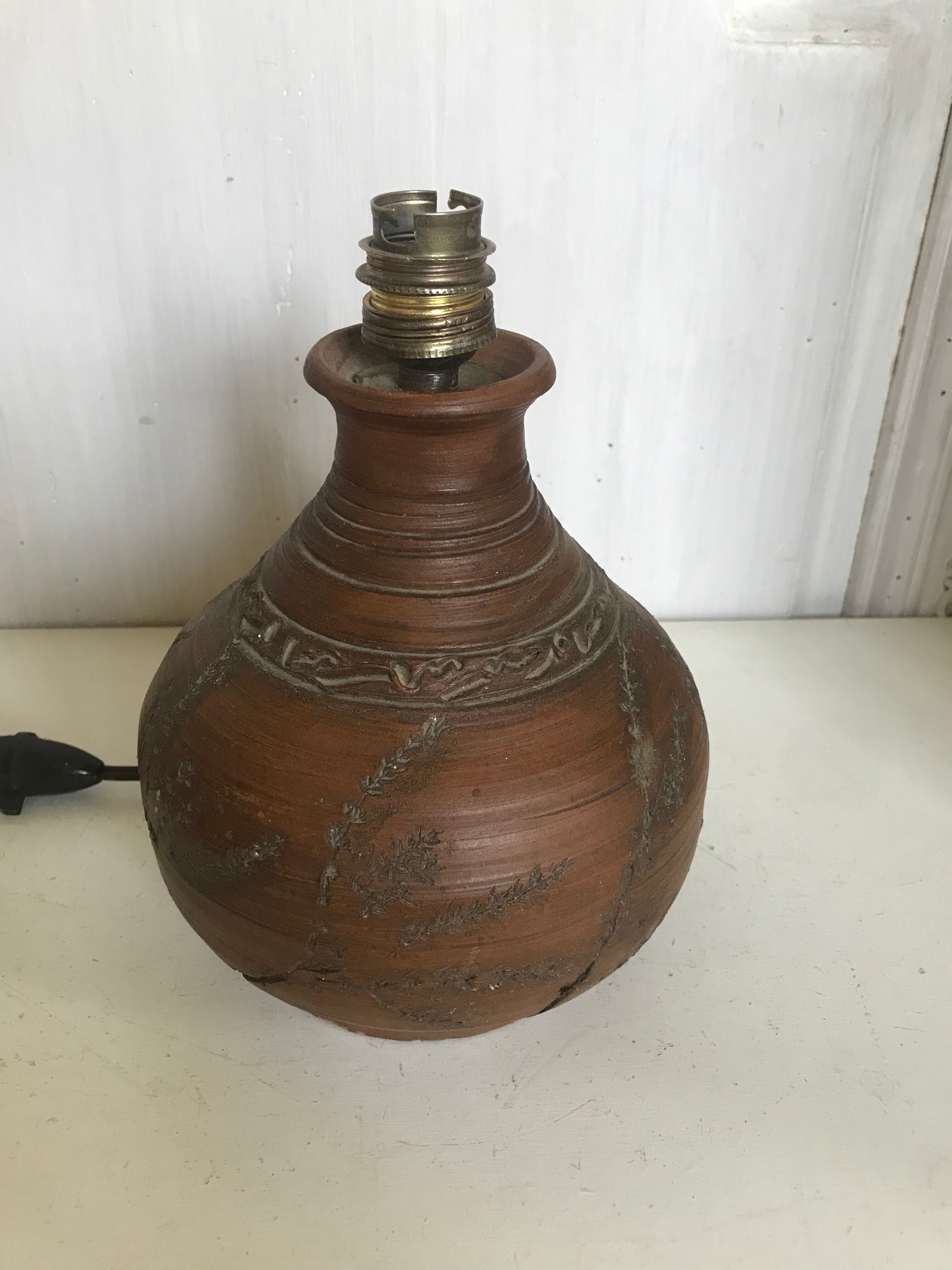 Vintage ceramic lamp