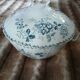 Antique soup tureen in ironstone