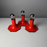 Trio of Staff Lights wall/ceiling lamps 70's, Germany