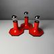 Trio of Staff Lights wall/ceiling lamps 70's, Germany